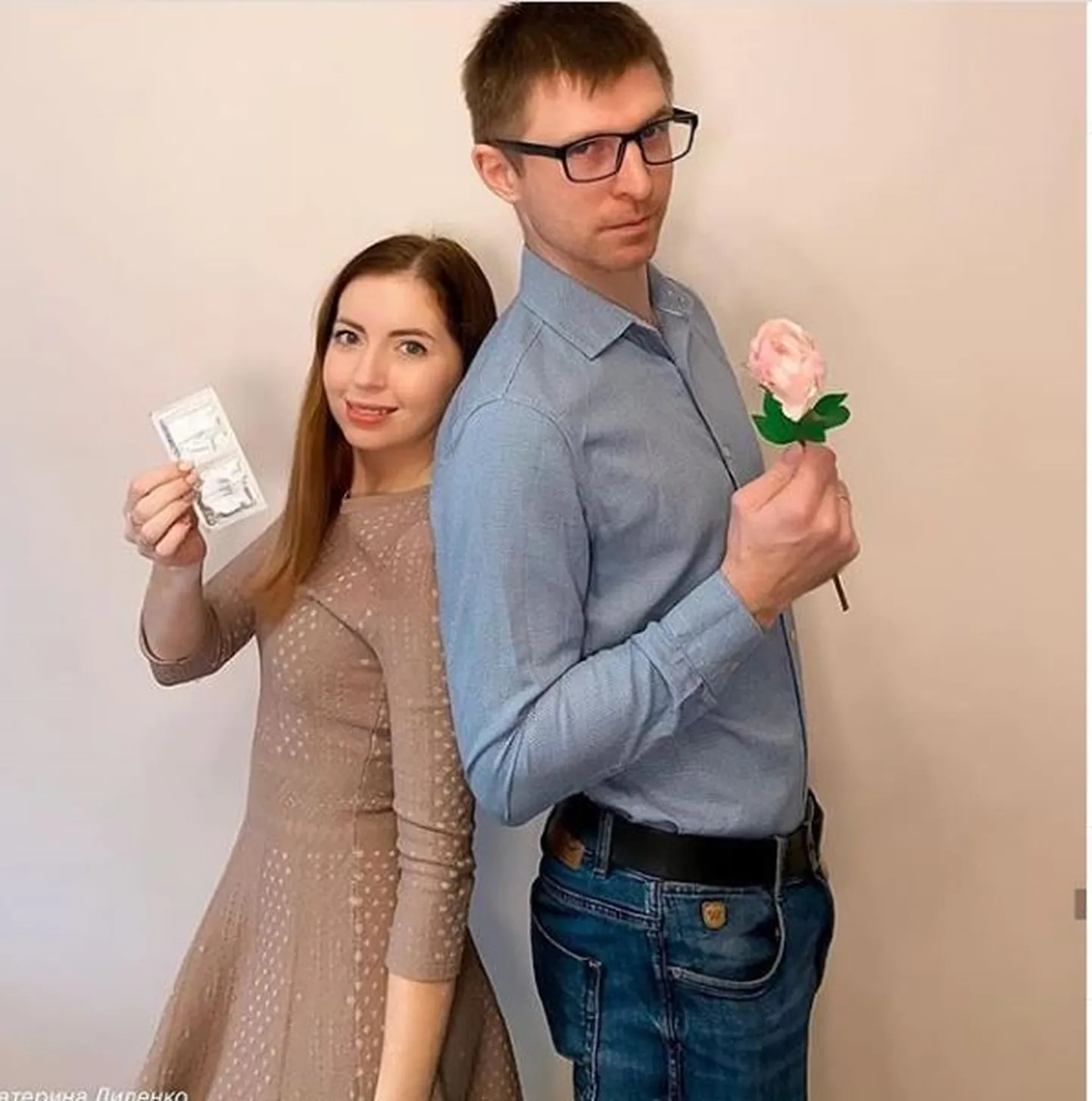 Екатерина Диденко с мужем