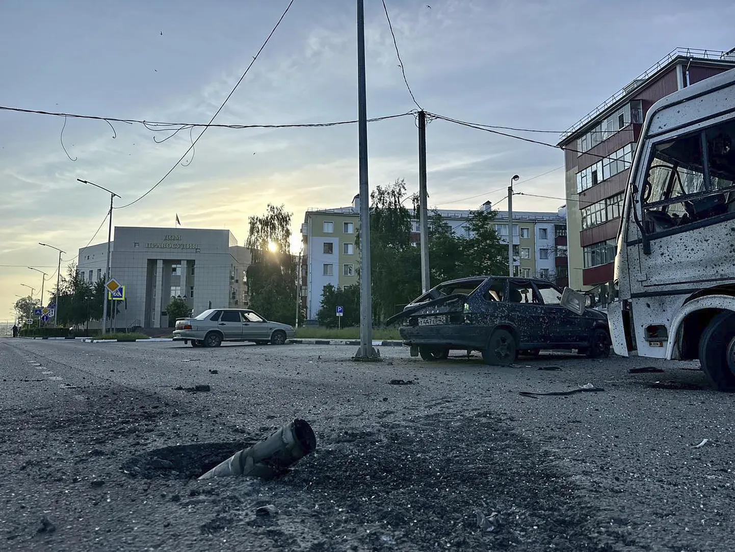 Mürsk keset Šebekino asulat