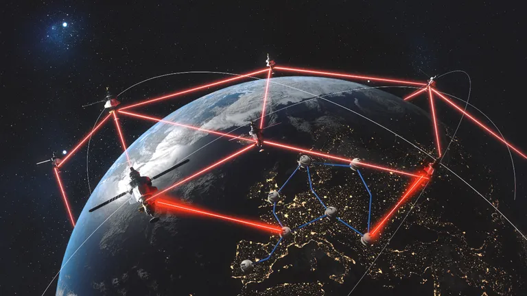 Nii võiksid tulevikus satelliidid tagada ookeanikaablite asemel ühenduse erinevate mandrite vahel. See on palju odavam ja töökindlam, kui kaablite vedamine.