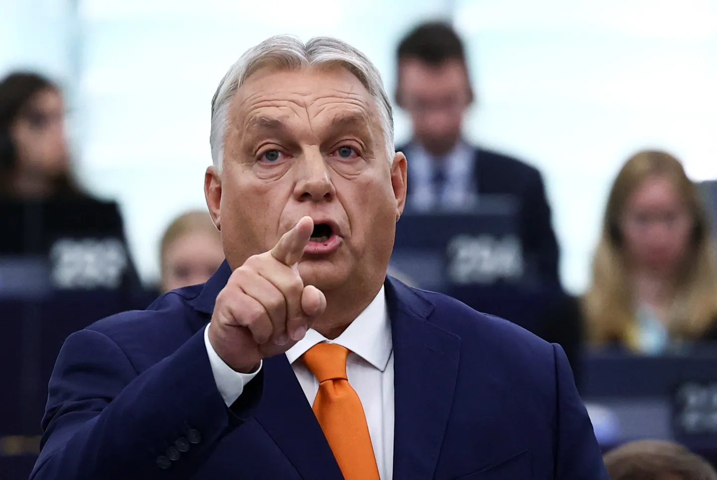 Viktor Orban europarlamendis.