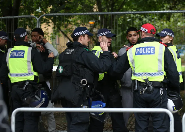 Londoni Notting Hilli karnevalil oli politseil palju tööd