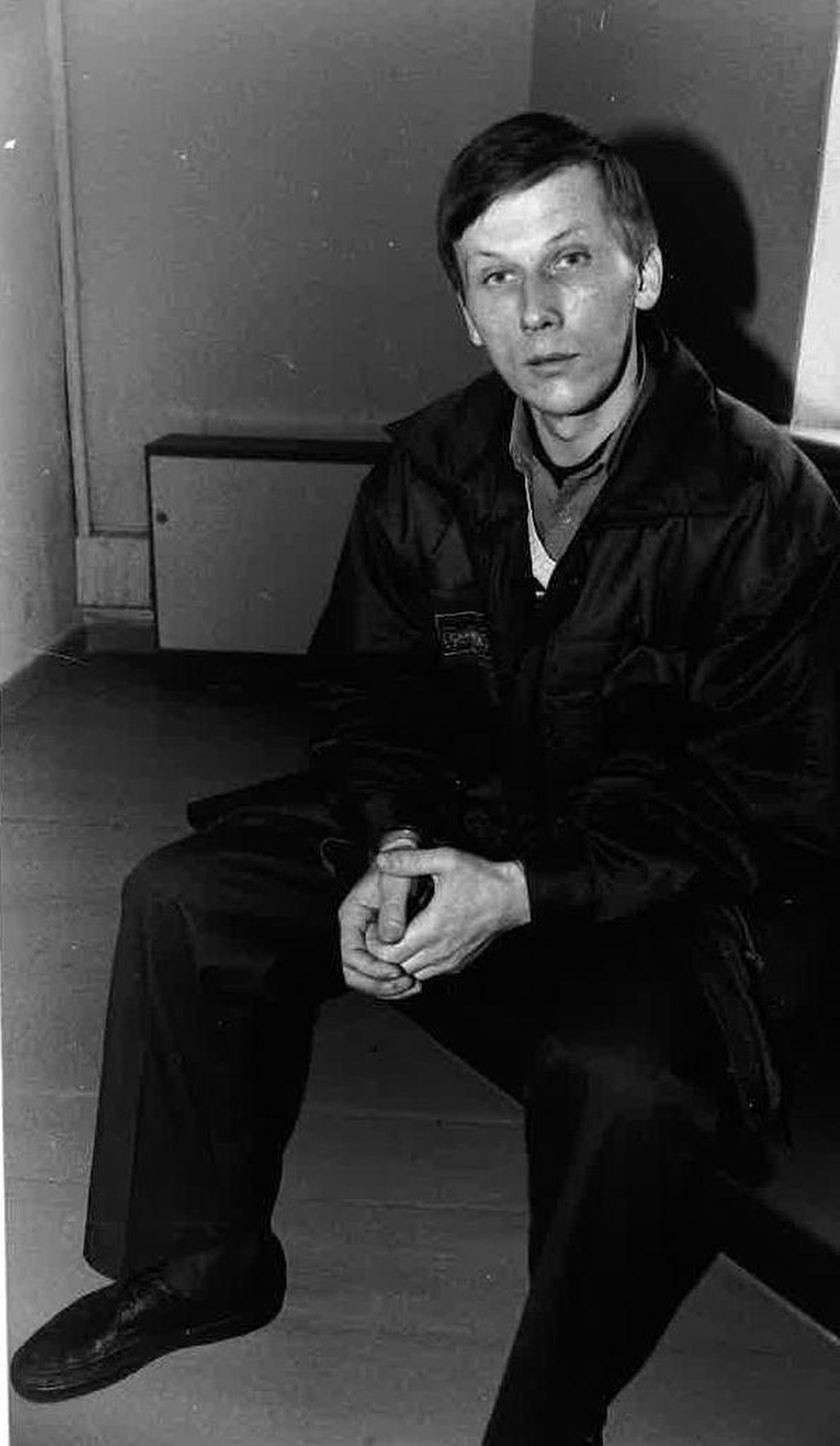 Маргус Розенберг 23 сентября 1997 года, за несколько минут до оглашения приговора.