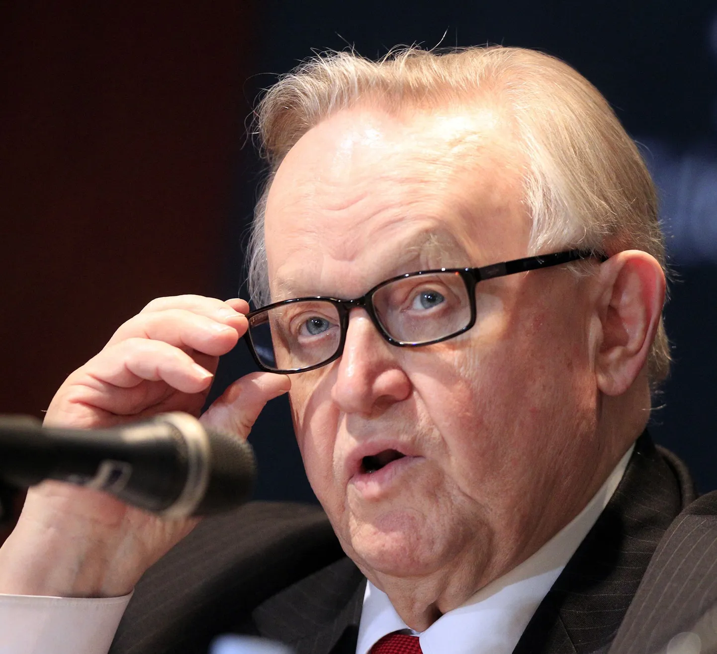 Endine Soome president Martti Ahtisaari mullu aprillis.