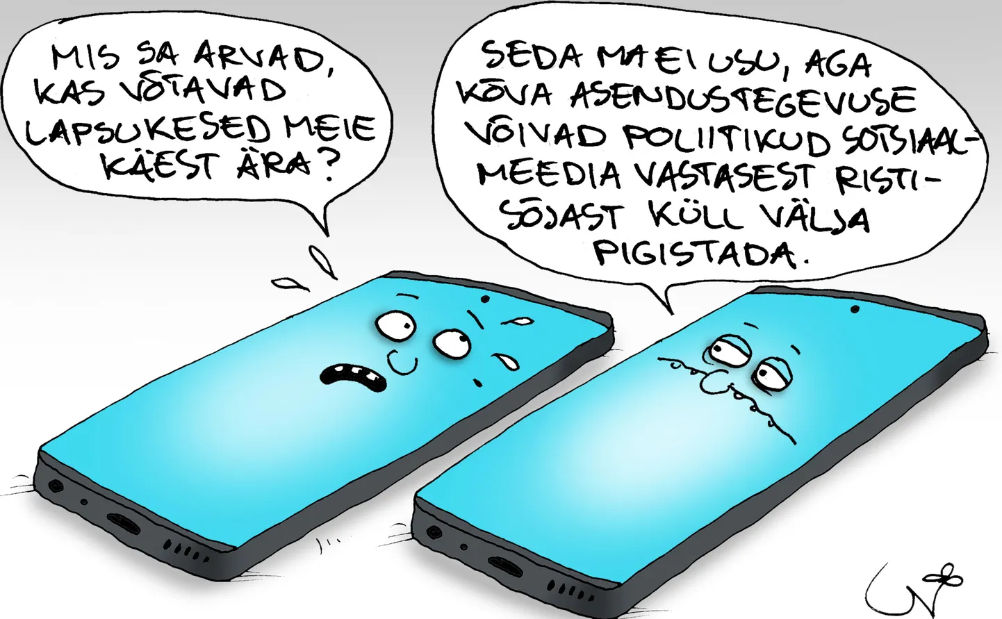 Urmas Nemvalts joonistab,