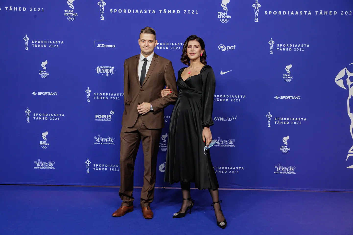 Vehkleja Julia Beljajeva ja abikaasa