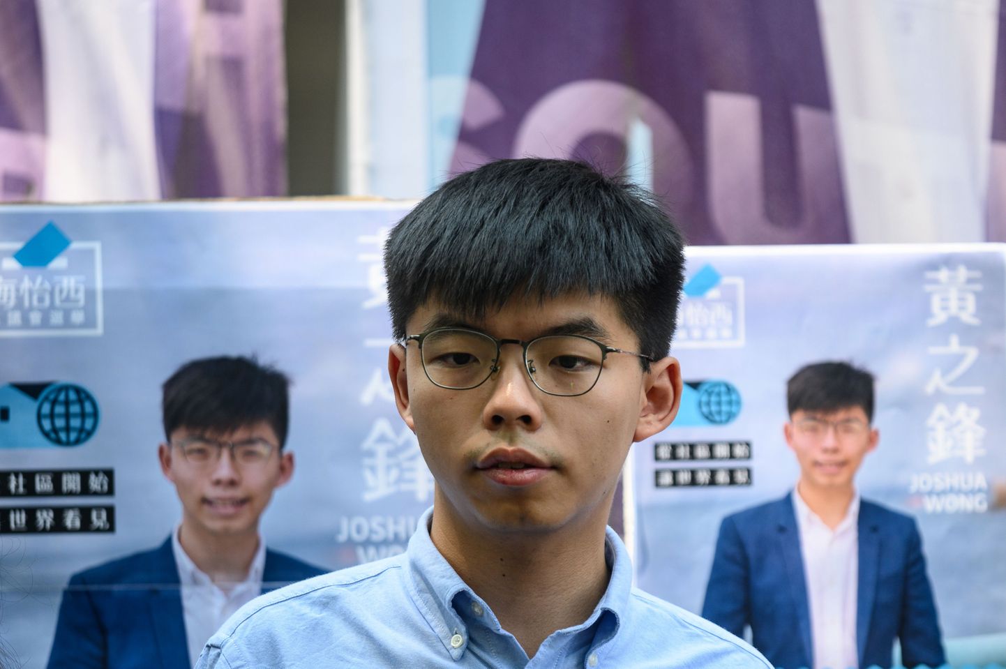 Hongkongi demokraatiaaktivist Joshua Wong.