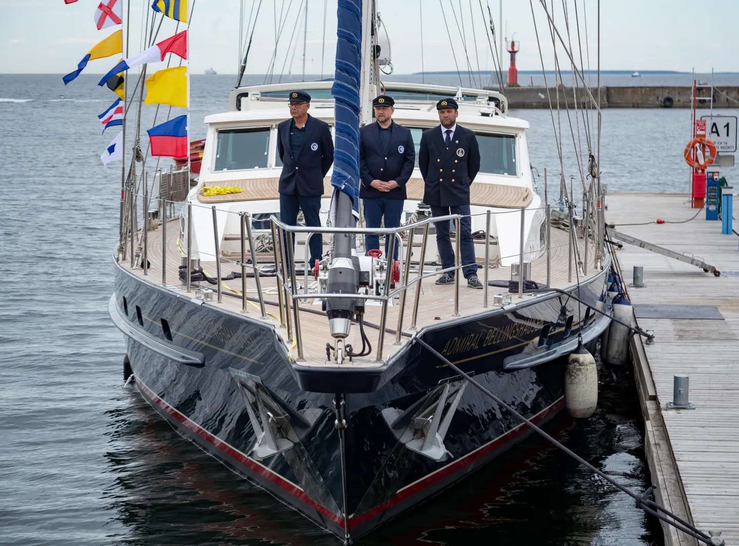 Эстонский парусник «Адмирал Беллинсгаузен».