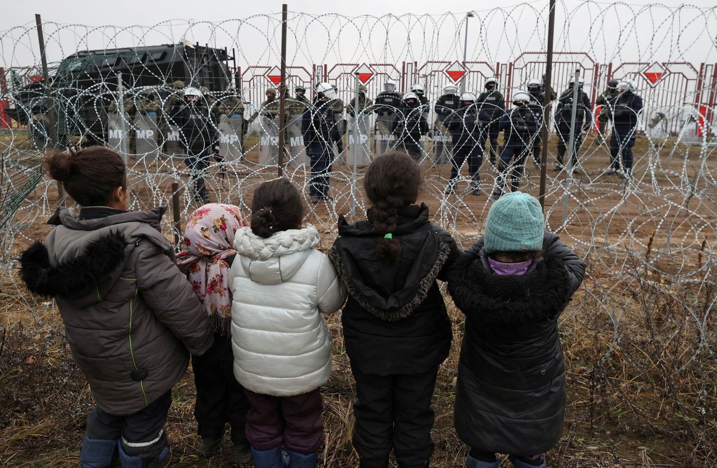 Rändekriis Valgevene-Poola piiril.