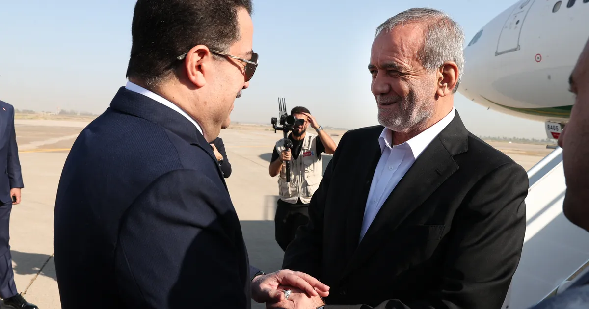 Iraani uus president teeb oma esimese välisvisiidi Iraaki