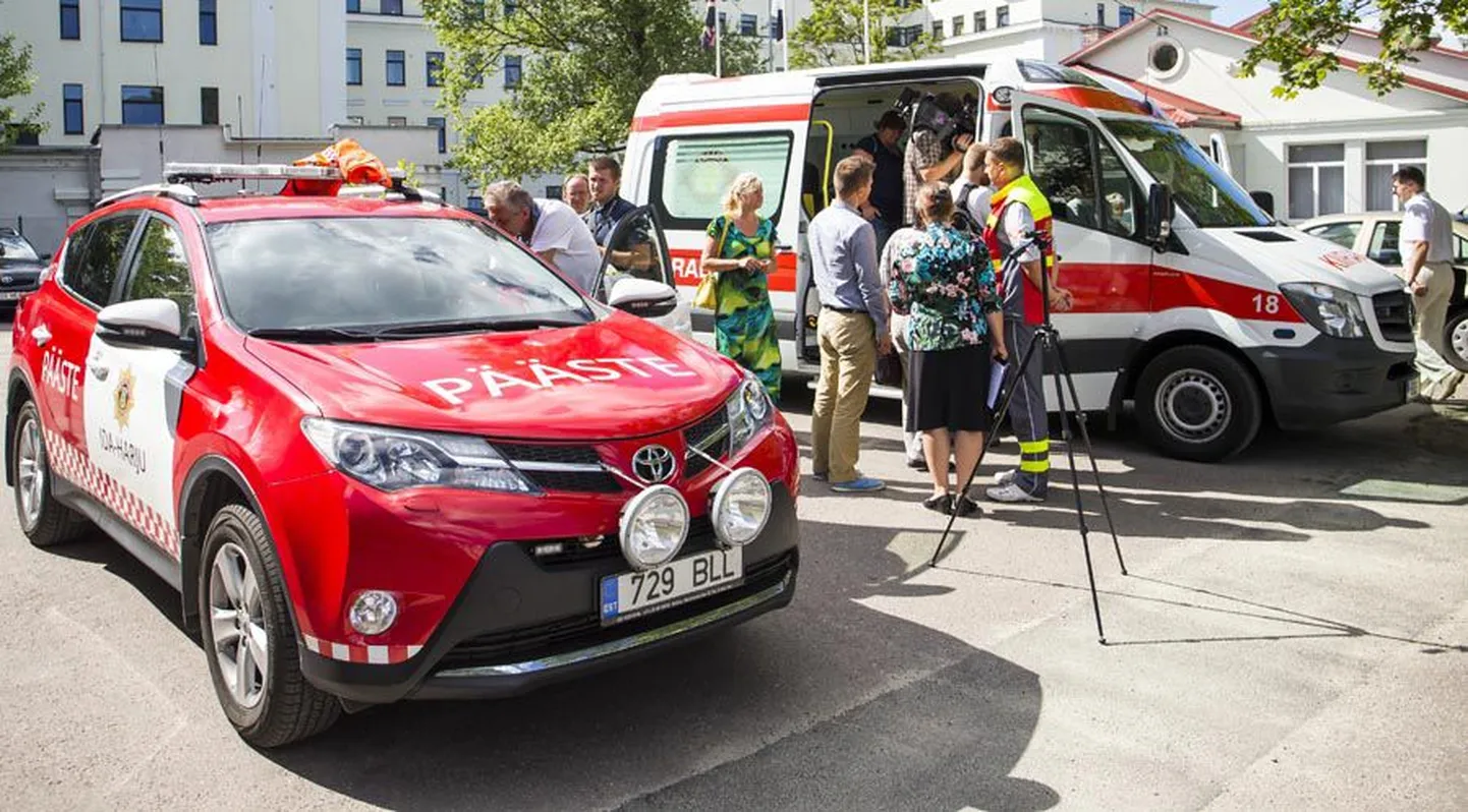 Häirekeskus tutvustas eile uut elektroonilist abivahendit, mis lihtsustab päästjate ja kiirabitöötajate tegutsemist.