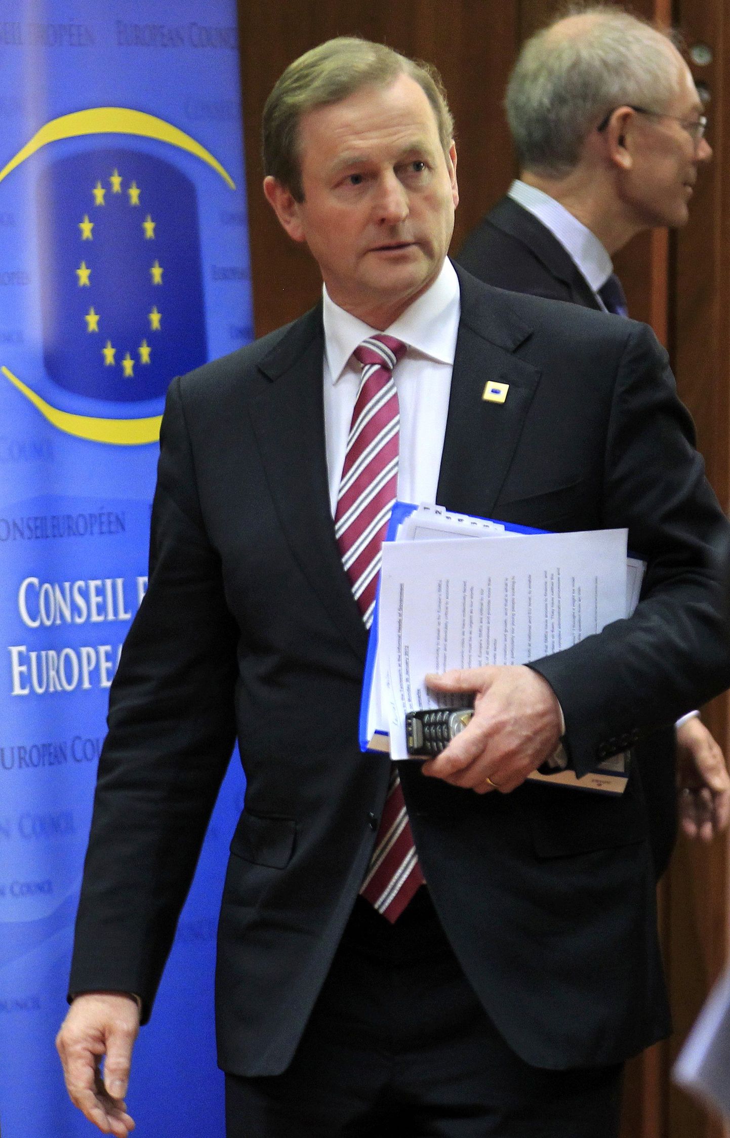 Iiri peaminister Enda Kenny Euroopa Ülemkogul Brüsselis.