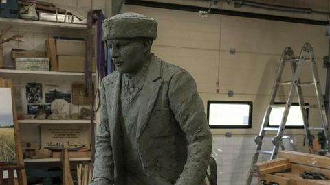 Kassitoomele tuleb Lauri Kettuse skulptuur, raha olemas, soome abielupaar annetas 10 000 eurot