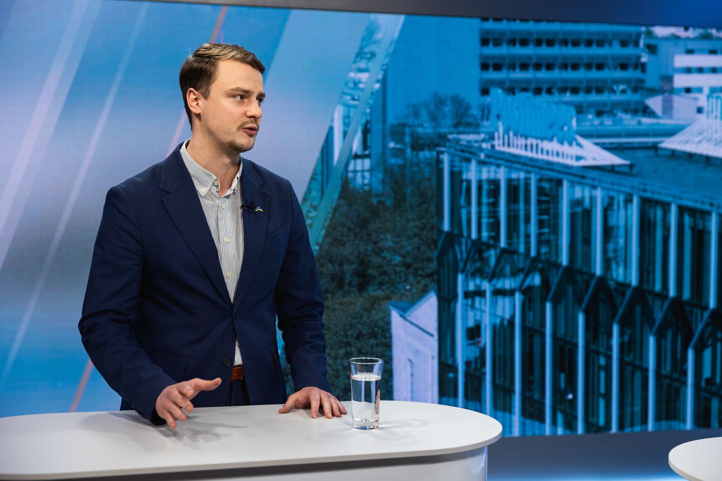 Otse PM: Aleksei Jašin, Tallinna hariduse valdkonna abilinnapea, saarejuht Sergei Metlev.