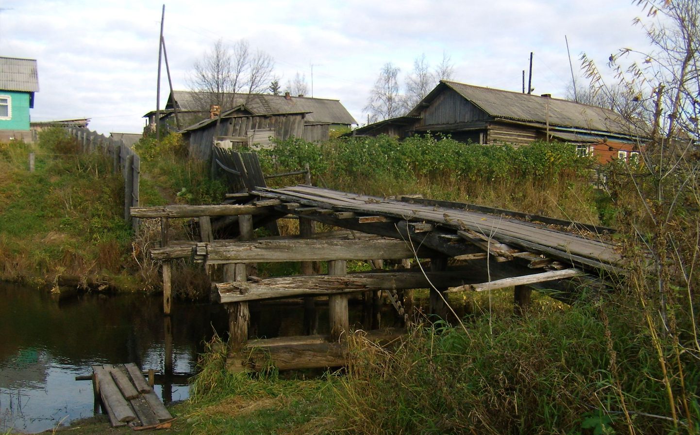 «Eesti sillast» Pinegas oli 2007. aastal võimalik veel üle minna.