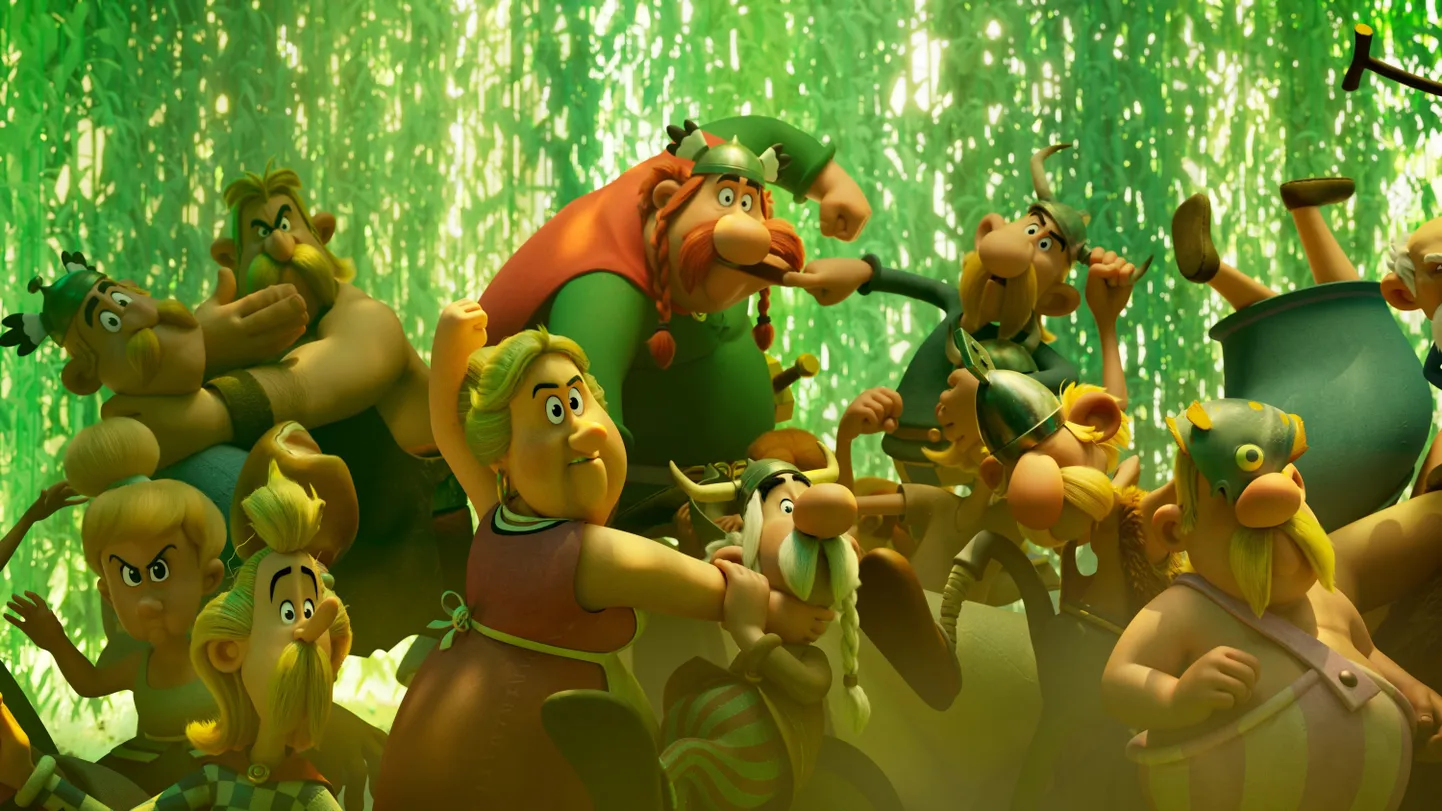 «Asterix ja Obelix: Suur võitlus» on värvikirev prantsuskeelne 3D-animasari, mis ilmub kevadel Netflixis.