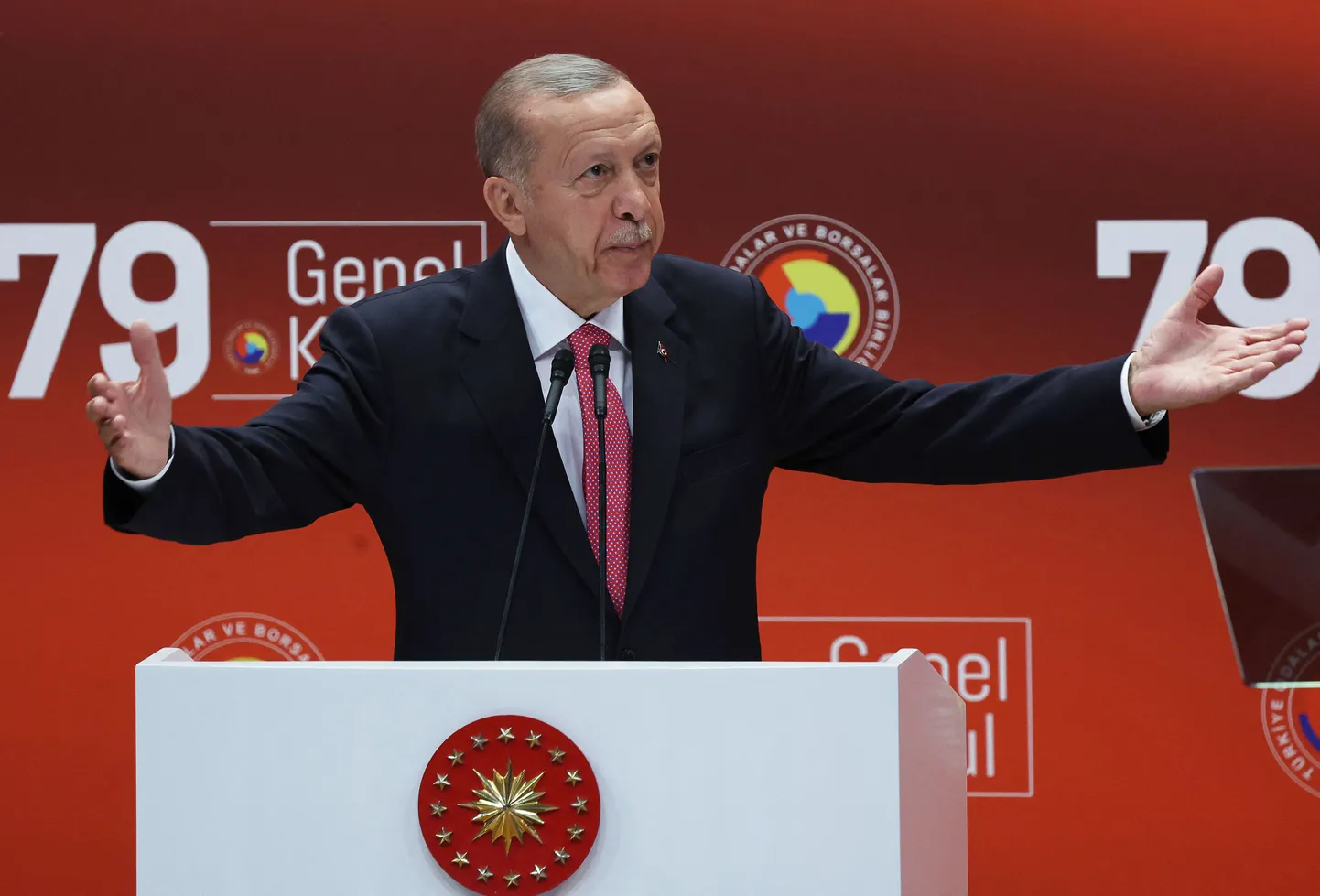 Türgi president Recep Tayyip Erdoğan.