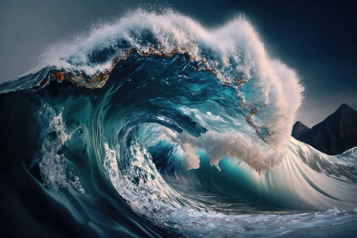Tsunami. Pilt on illustratiivne.
