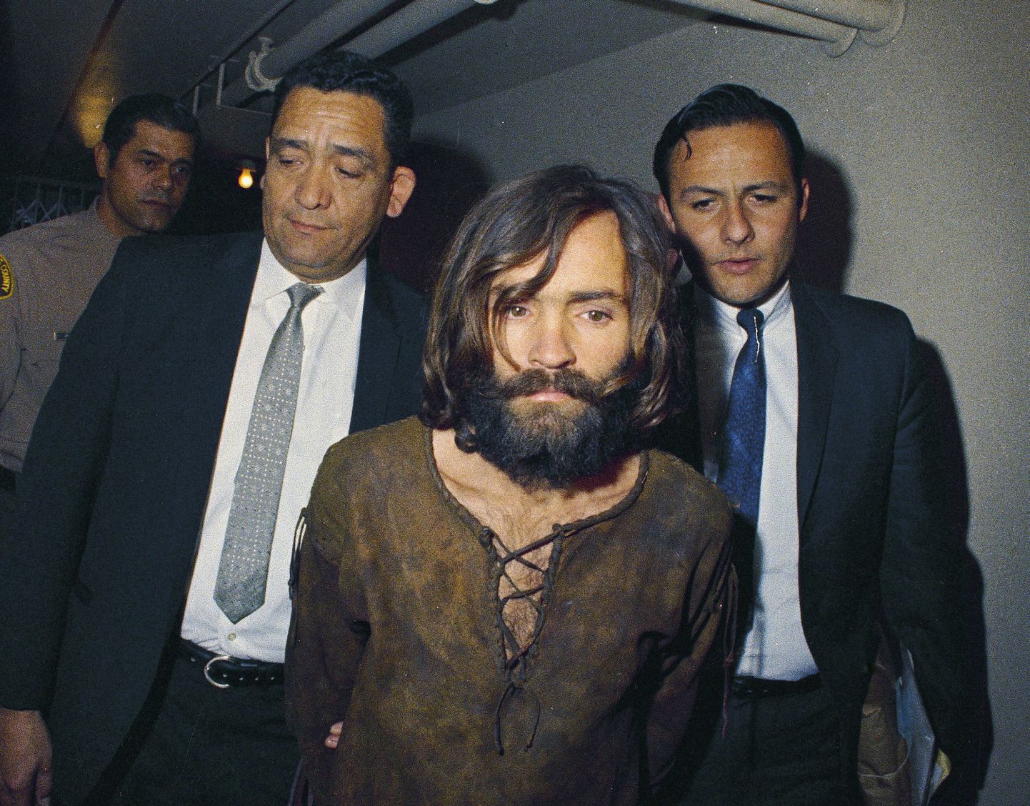 Charles Manson 1969. aastal pärast arreteerimist