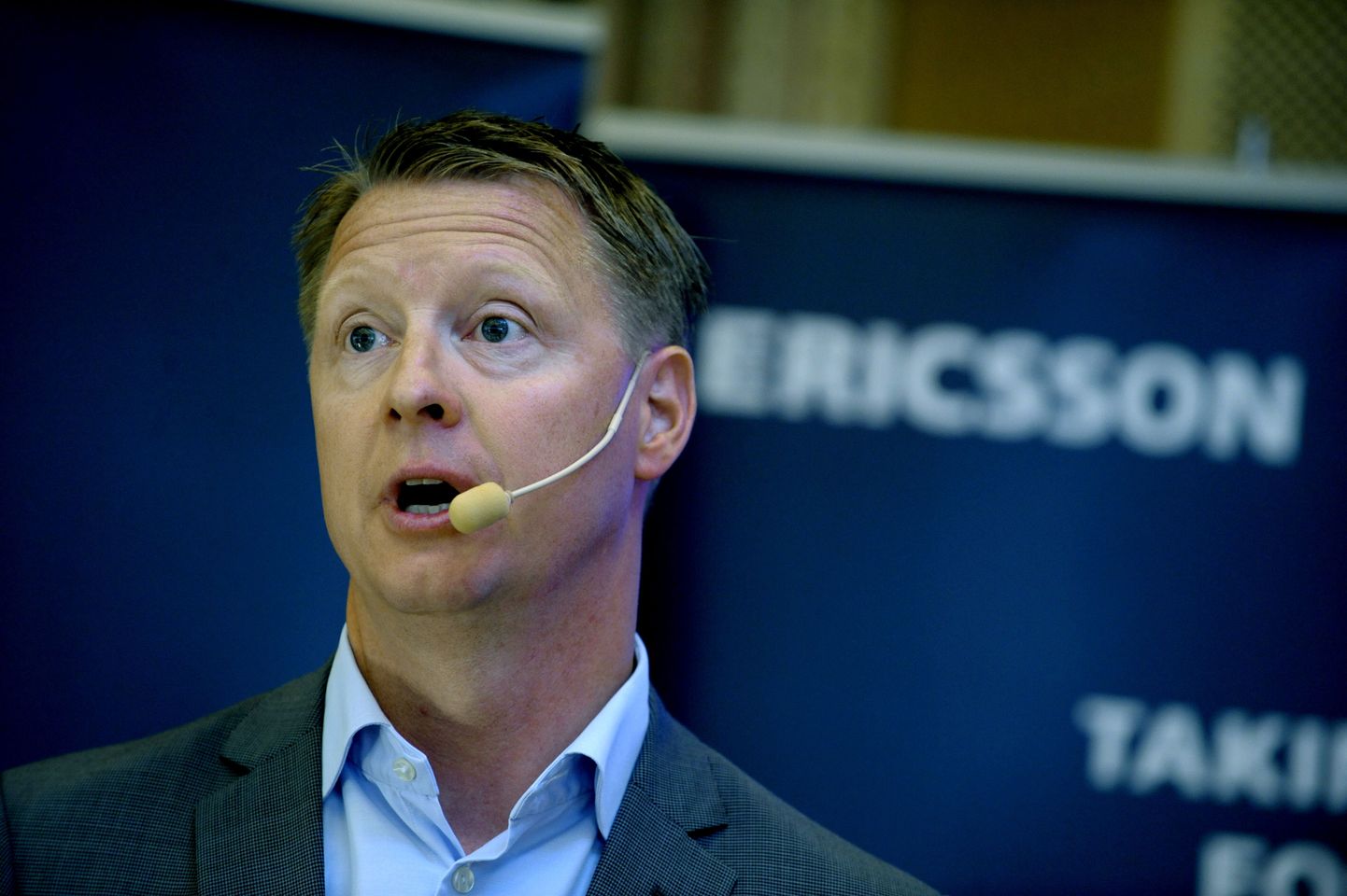 Peatselt Ericssoni juhi kohale asuv Hans Vestberg.