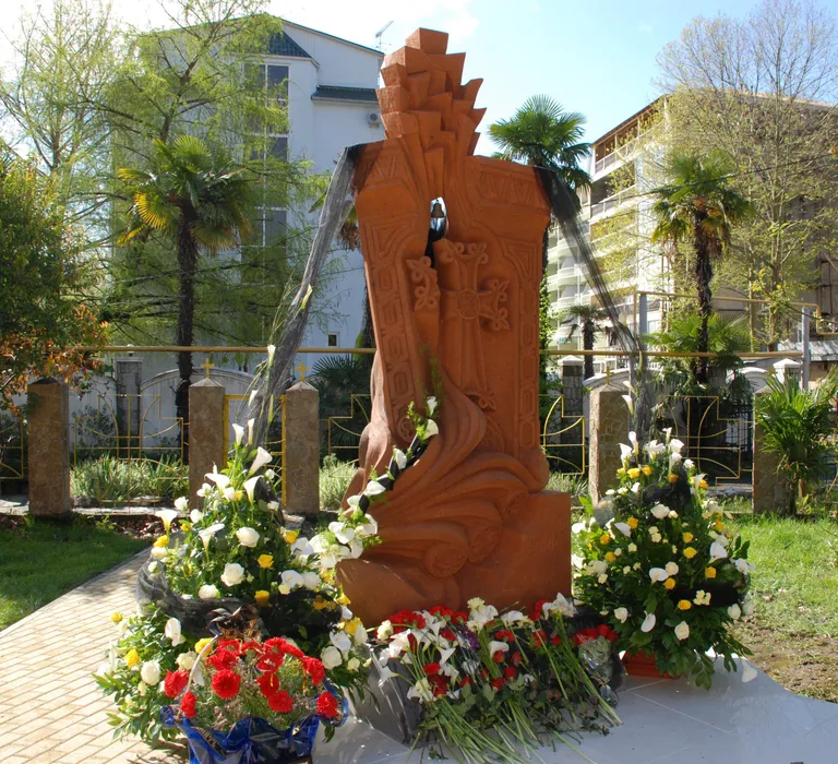 Armavia katastroofi ohvrite monument Adleris.