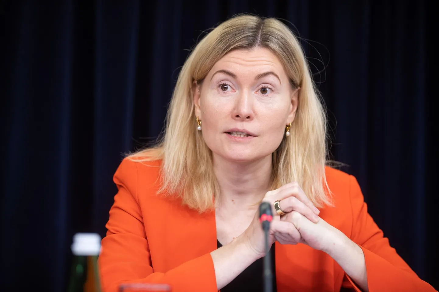Majandus- ja taristuminister Riina Sikkut.