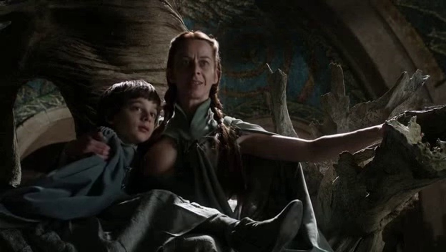Robin Arryn ja ema Lisa Arryn.