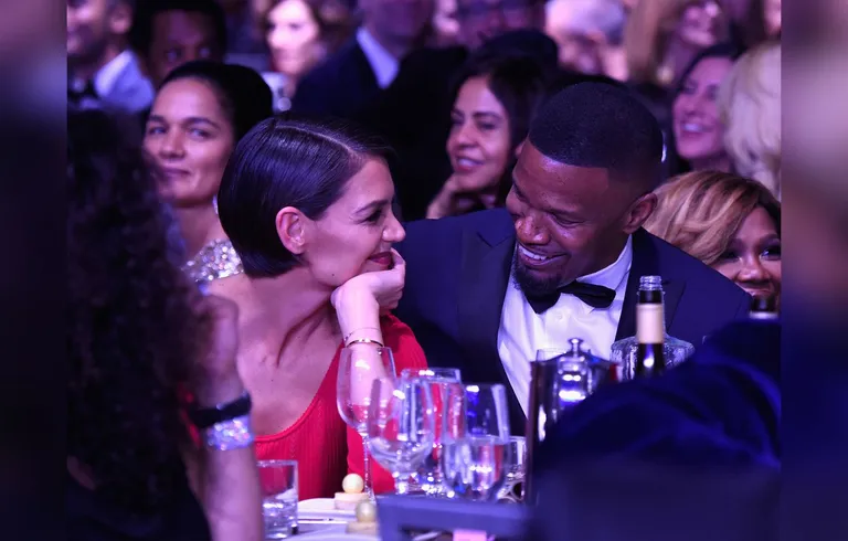 Katie Holmes ja Jamie Foxx.