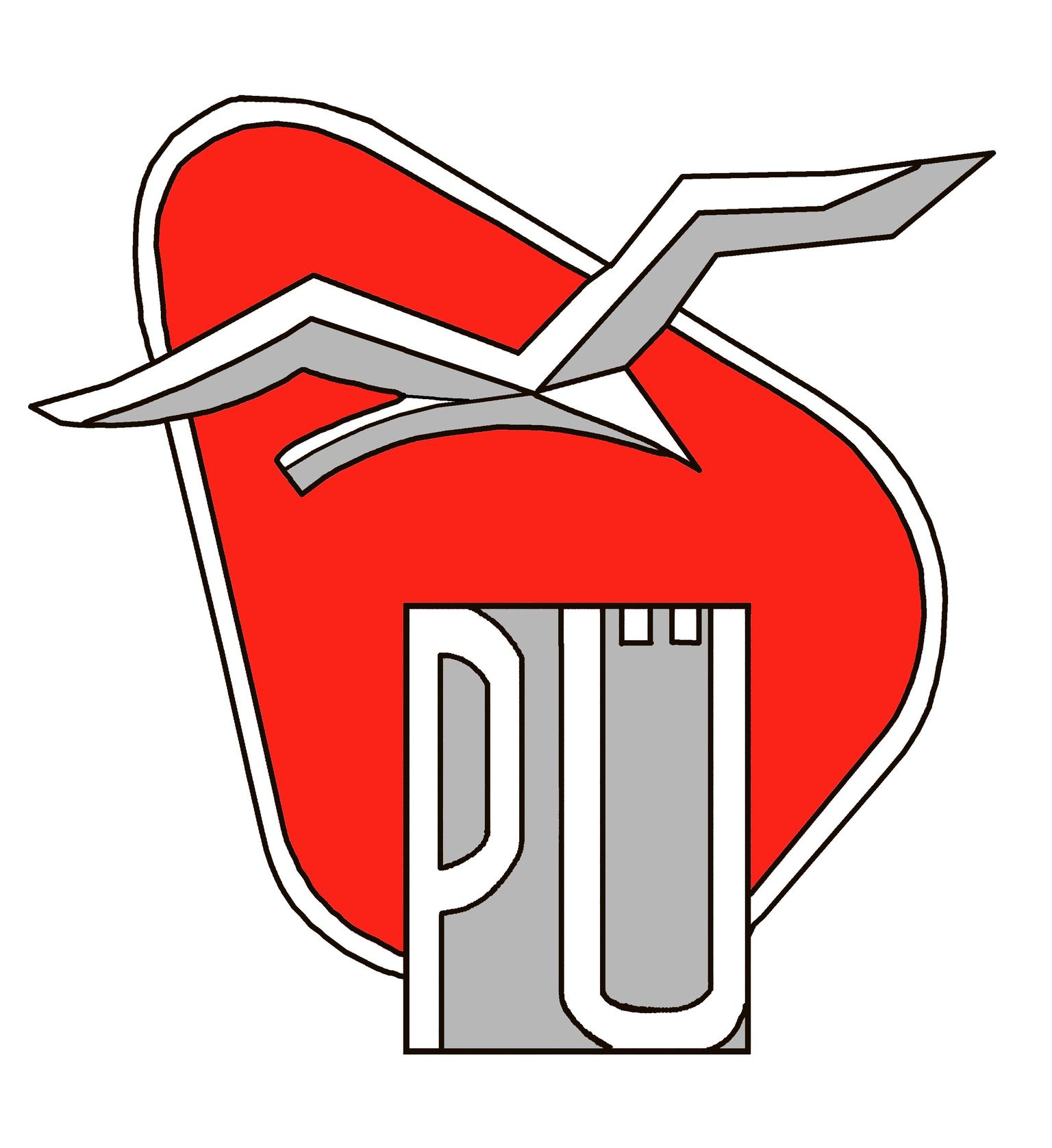Pärnu ühisgümnaasiumi logo.