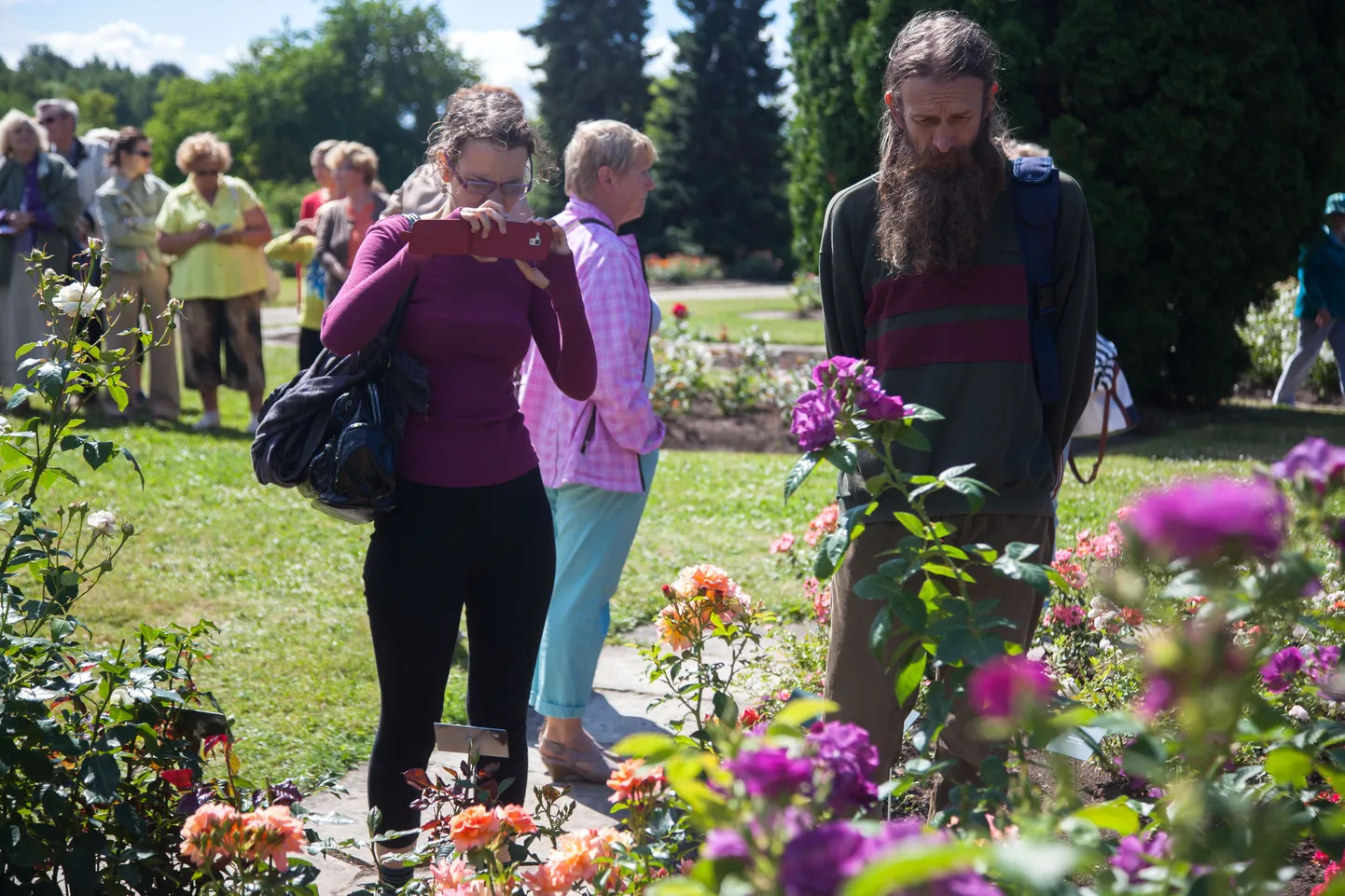 Roosipäevad Botaanikaaias.