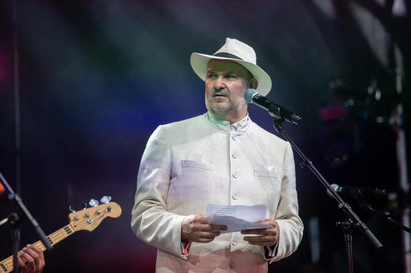Ando Kiviberg viimase pärimusmuusika festivali ajal