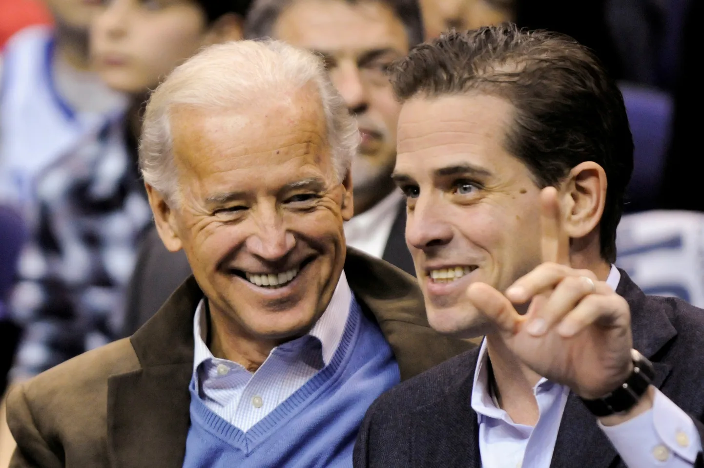 Joe Biden ja tema poeg Hunter Biden.