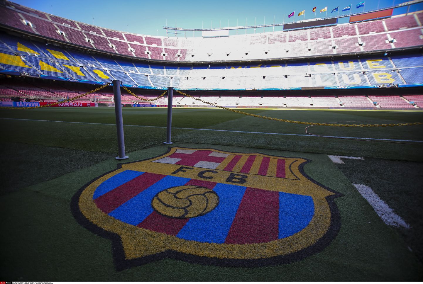 Barcelona logo.