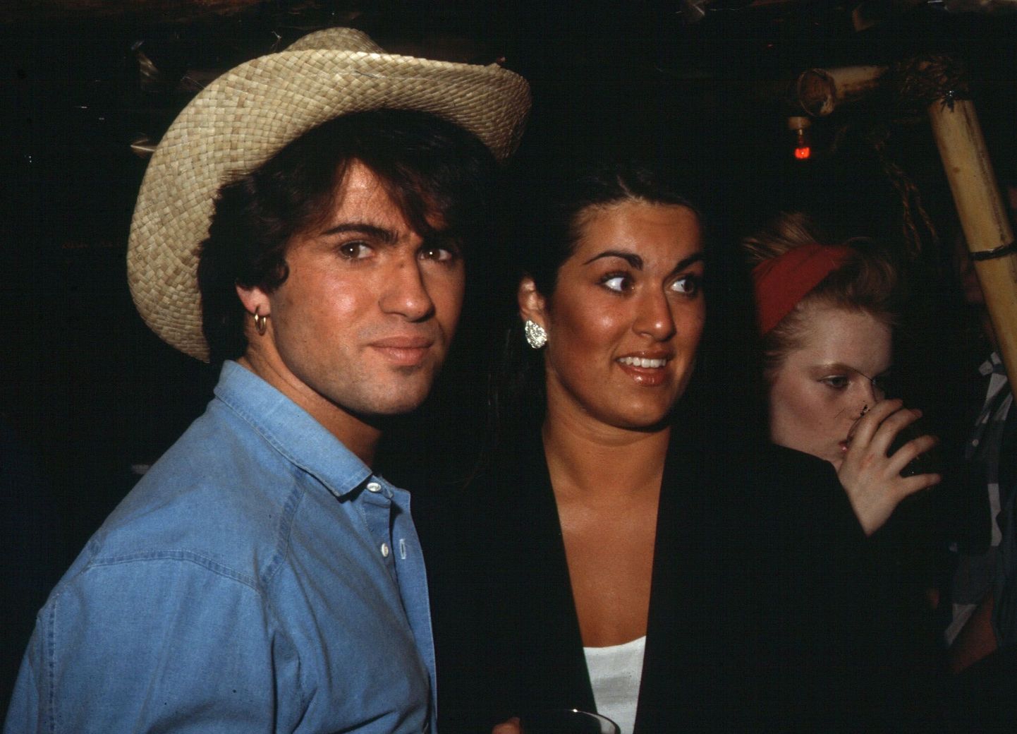 George Michael koos oma õe Melanie Panayiotouga 80ndatel.