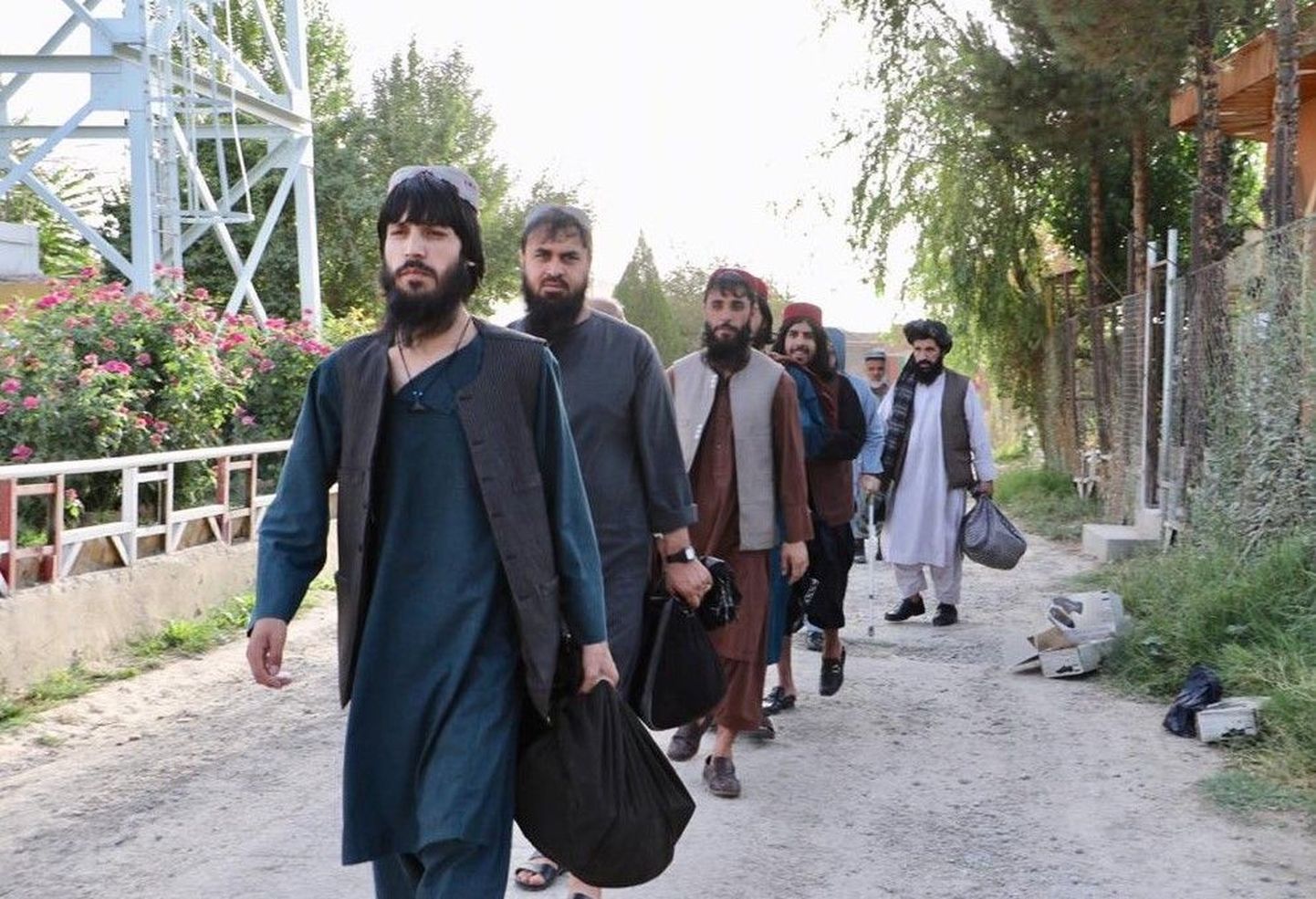 Vabastatud talibid.