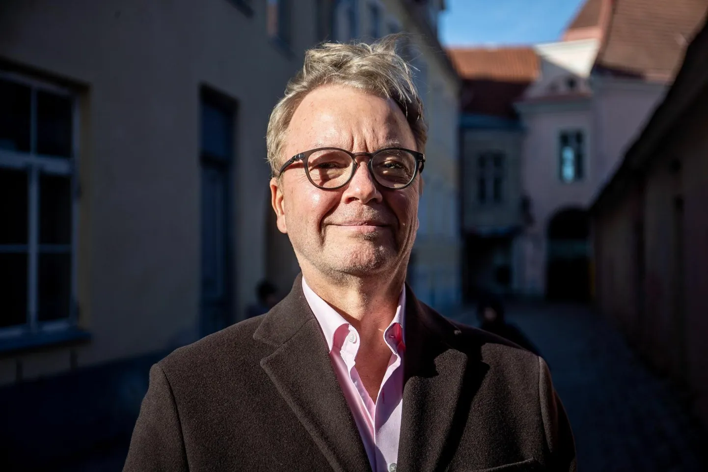Joakim Helenius Tallinna vanalinnas.
