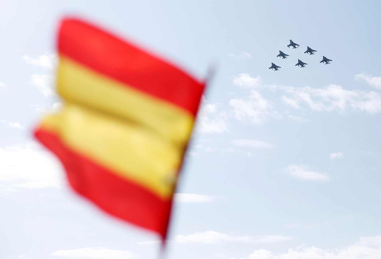 Hispaania õhuväe lennukid.