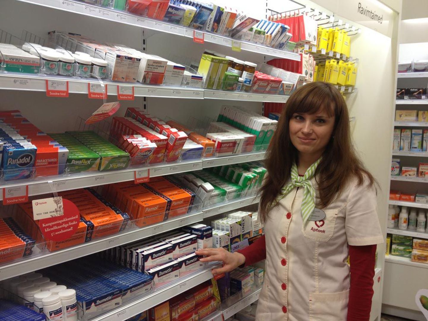 Ülemiste keskuse Südameapteegi 
juhataja Olga Gratšova sõnul tasub palavikualandajat võtta üle 38-kraadise palavikuga.