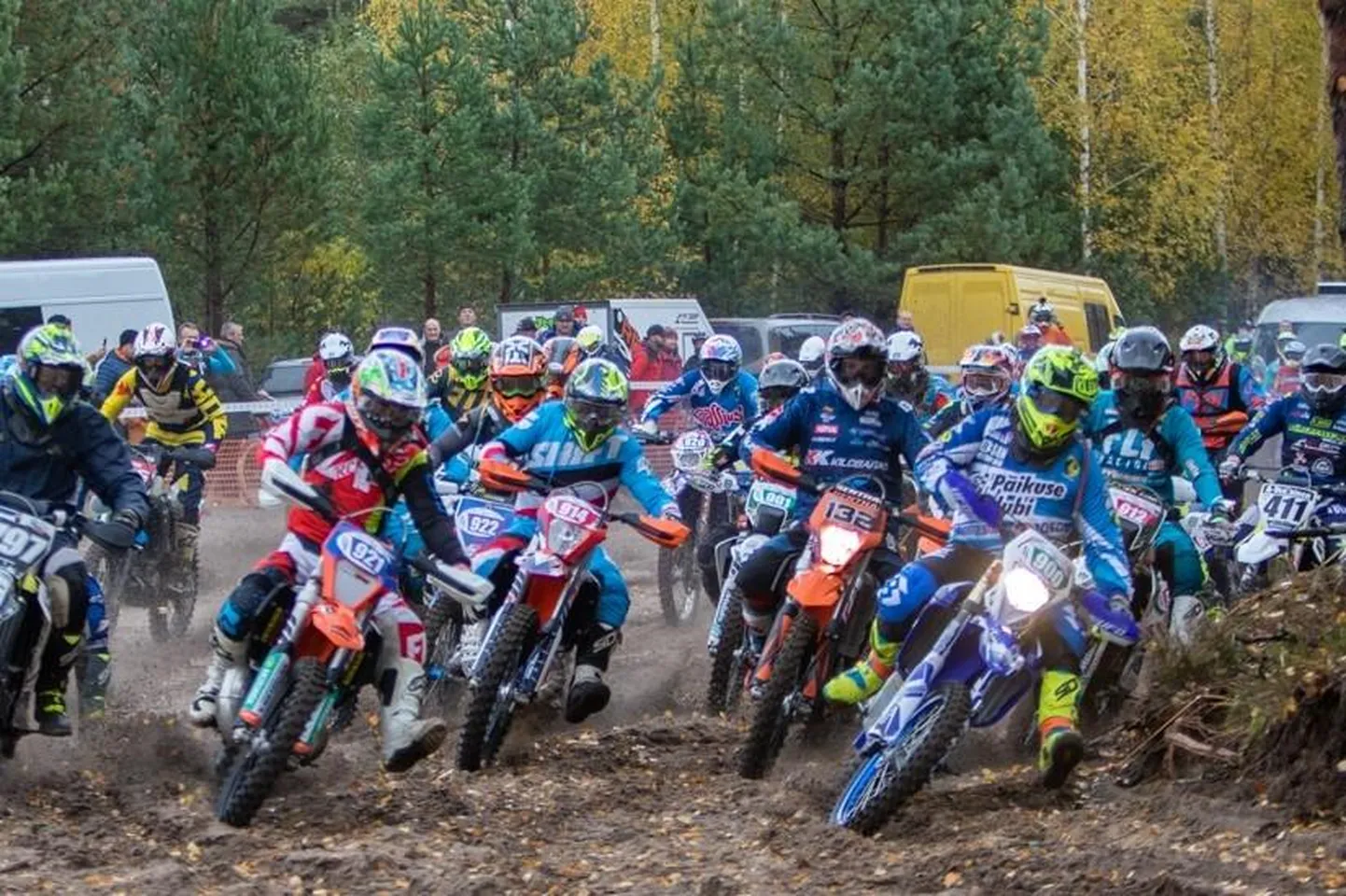 Vilaski motomaratonil oli pärnakatest kiireim absoluutarvestuses kolmanda koha võitnud Marek Künnapas (nr 797).