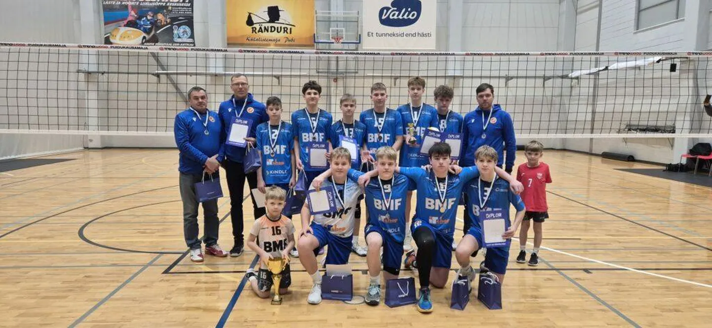 Rakvere Spordikooli võistkond saavutas Coop Panga karikavõistlustel teise koha.