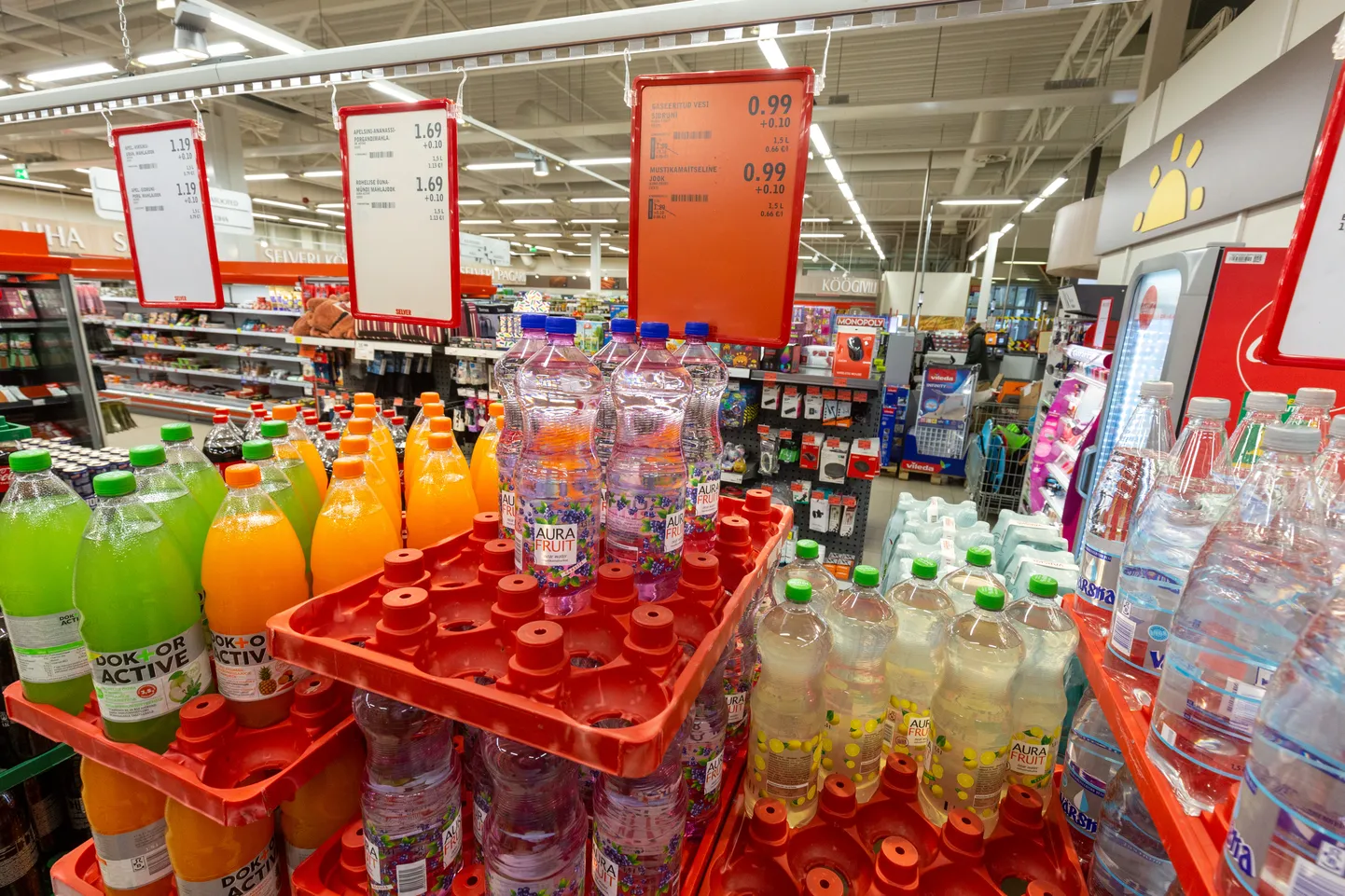 Elektrikriisi valguses kasvas vee müük.
