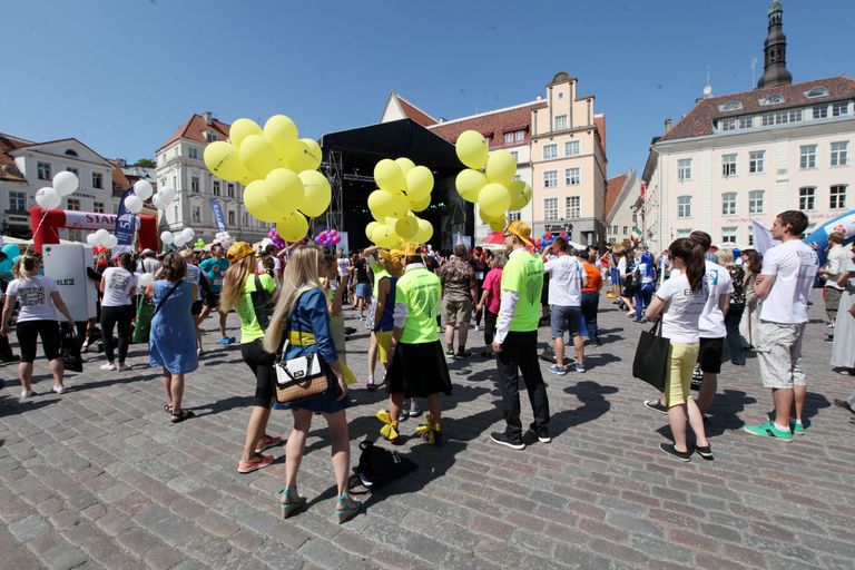 Heategevusjooks Rat Race Tallinna vanalinnas