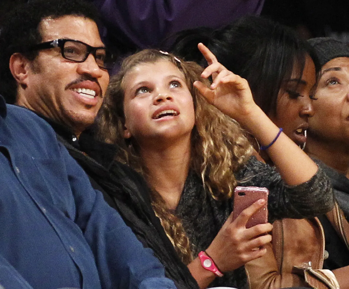 Lionel Richie ja tütar Sofia 2010. aastal.