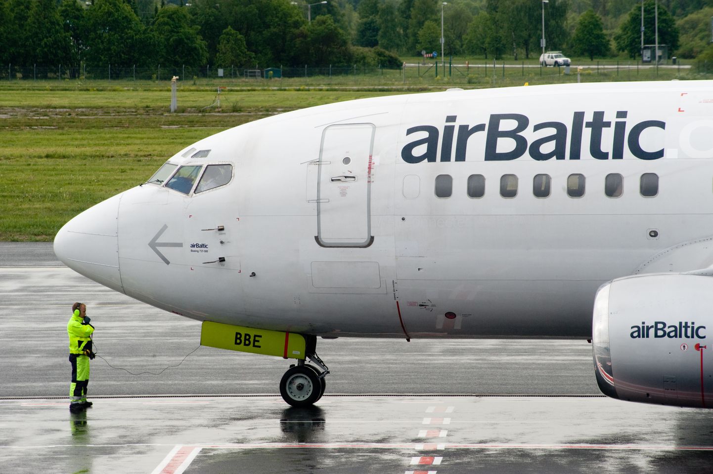 Самолет airBaltic.