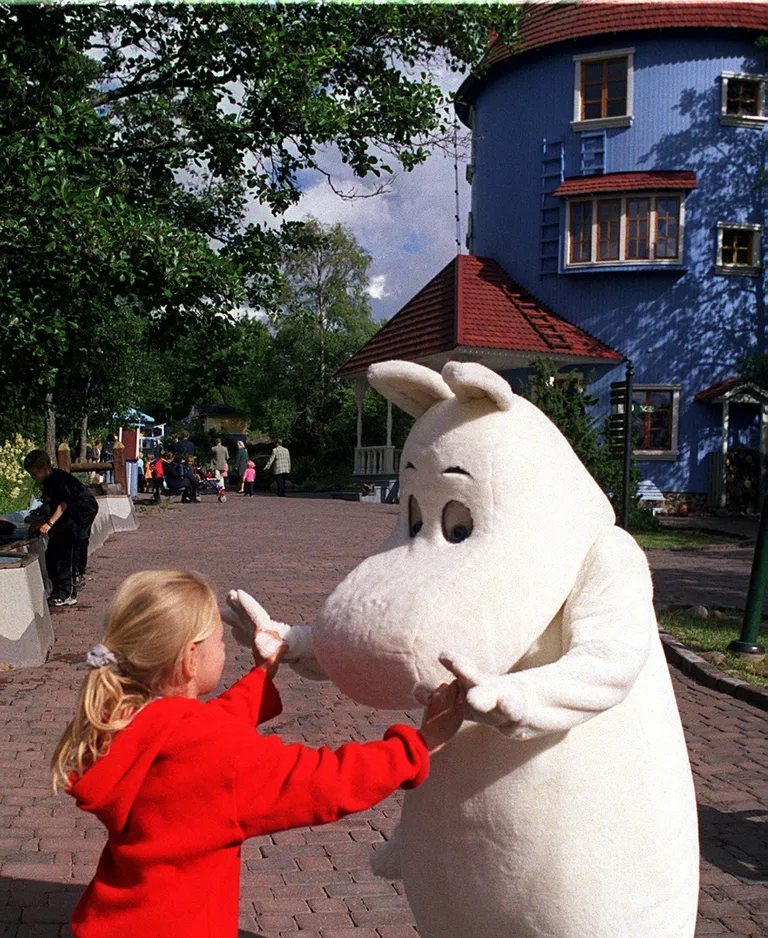 Muumimaa Soomes Naantalis