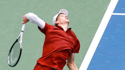 ATP ranga līderis Sinners viegli sasniedz "US Open" trešo kārtu