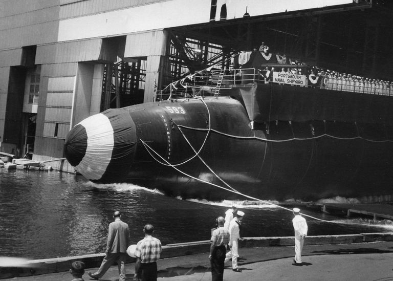 Подводная лодка ВМС США «Трешер», 1963