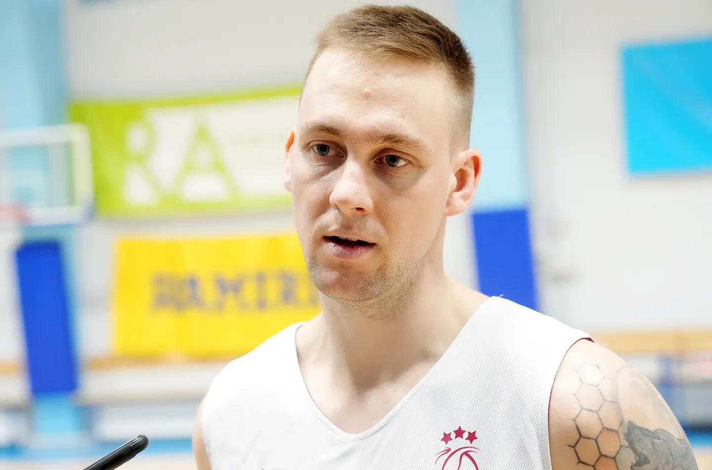 Latvijas vīriešu 3x3 basketbola izlases spēlētājs Kārlis Lasmanis