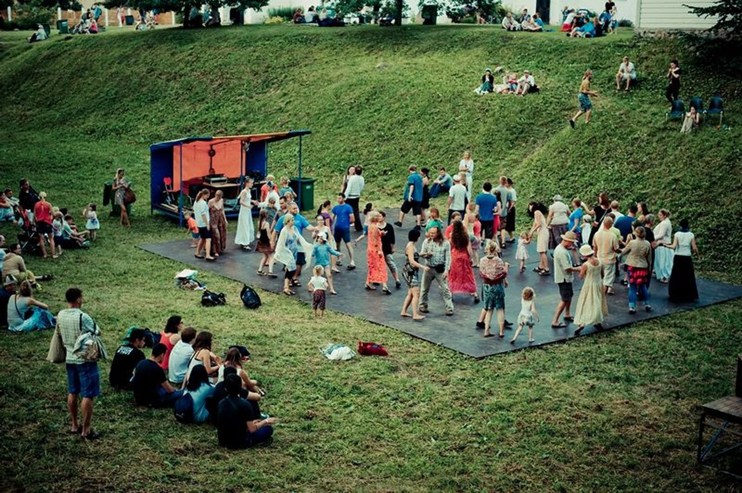 Viljandi pärimusmuusika festivali avapäev.