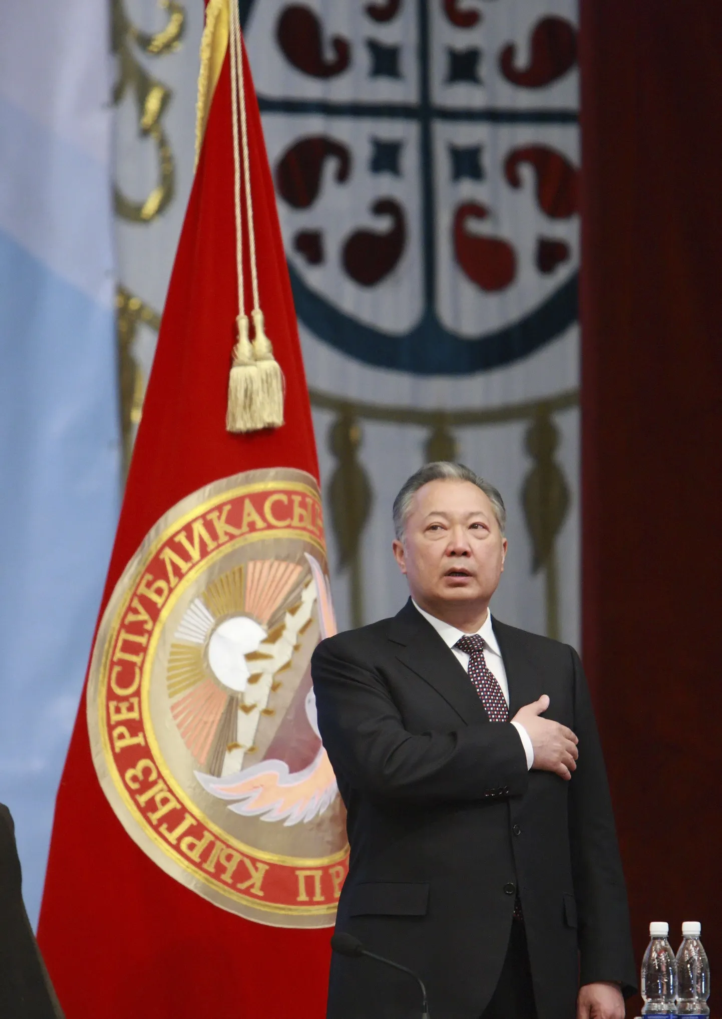 Президент Киргизии Курманбек Бакиев.