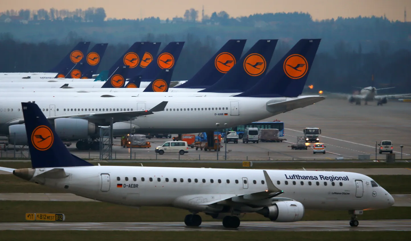 Lufthansa lennukipark